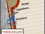 Free Printable: Thanksgiving Recipe Card