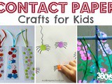 Fun Things For Kids To Do With Contact Paper