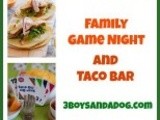Game Night Fun and Taco Bar