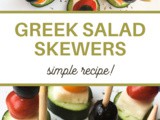 Greek Salad Skewers Recipe