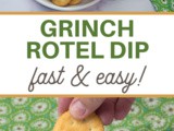 Grinch Rotel Dip Snack Recipe