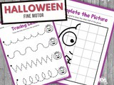 Halloween Fine Motor Activities for Preschool