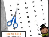 Halloween Letter w is for Witch Worksheet