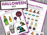 Halloween Math Activities for Preschool