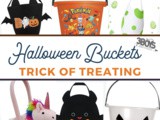 Halloween Trick-Or-Treat Bags and Buckets