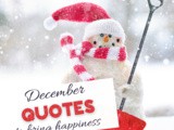 Happy December Quotes and Sayings