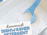 Homemade Dishwasher Detergent