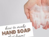 Homemade Foaming Hand Soap Recipe: Easy and Natural diy Soap