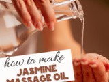 Homemade Jasmine Massage Oil Recipe