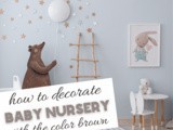 How to Decorate a Nursery Using Brown