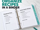 How to Organize Recipes in a Binder Without the Clutter