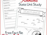 Kansas State Fact File Worksheets