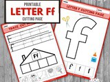 Letter f Cutting Printables