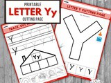 Letter y Cutting Sheets