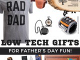 Low-Tech Gifts for Dad
