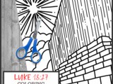 Luke 18:27 Coloring Page