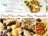 Menu Plan Monday: Low Cost End of the Month Meals