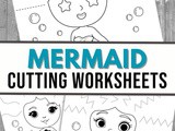 Mermaid Cutting Printables
