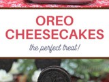 Mini Holiday Oreo Cheesecakes Recipe