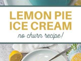 No Churn Southern Lemon Pie Ice Cream Recipe