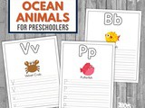 Ocean Animals Alphabet Printable Pack