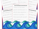 Ocean Animals Unit Study: Bible Verse Handwriting Sheets