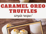 Oreo Caramel Truffles Recipe