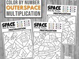 Outer Space Color By Number