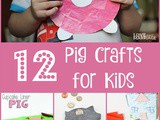 Over 10 Pig Crafts for Kids