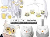 Owl Baby Shower Gift Ideas