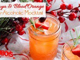 Papaya and Blood Orange Mocktail Recipe