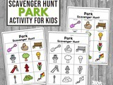 Park Scavenger Hunt