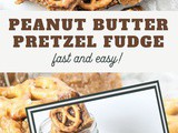 Peanut Butter Pretzel Fudge Recipe