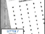 Pirate Letter p Printable