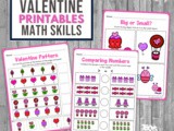 Preschool Math for Valentine’s Day