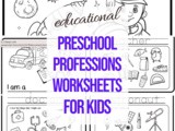 Preschool Professions Worksheets