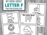 Printable Letter f Book
