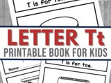 Printable Letter t Book
