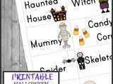 Printables Halloween Flashcards