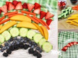 Rainbow Fruit and Vegetable Plate Recipe