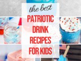 Red White and Blue Drinks for Kids