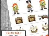 Same or Different Pirate Printable