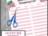 Save Me Money Shopping List