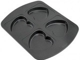 Save over 50% off wilton 4-Cavity Heart Cookie Pan