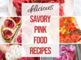 Savory Pink Food Ideas