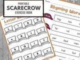 Scarecrow Language Arts Activities for Preschoolers