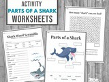 Shark Activity Printable Pack