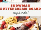 Snowman Buttercream Board Recipe