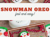 Snowman oreo Recipe