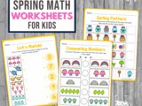 Spring Math for Preschool